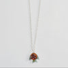CADENA NEMO PLATA Y VIDRIO
