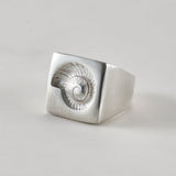 ANILLO NAUTILUS PLATA