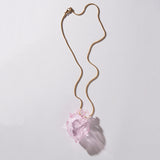 COLLAR CORAZÓN SOPLADO