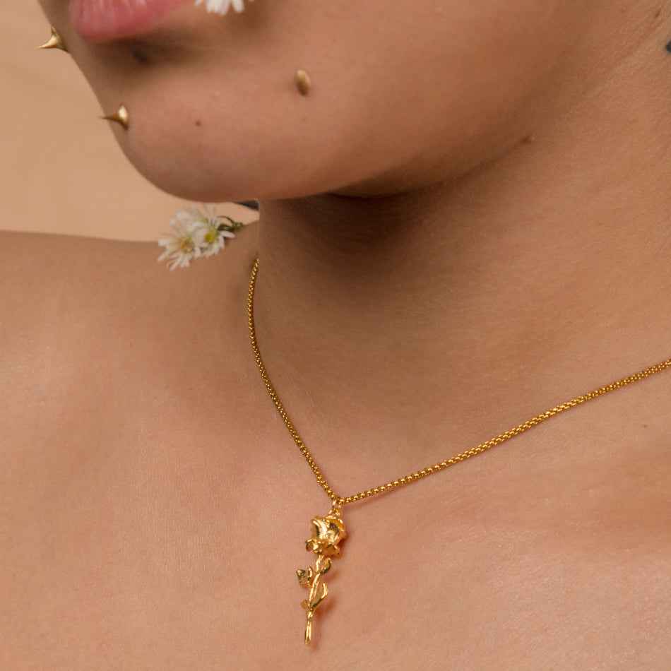 COLLAR ROSA